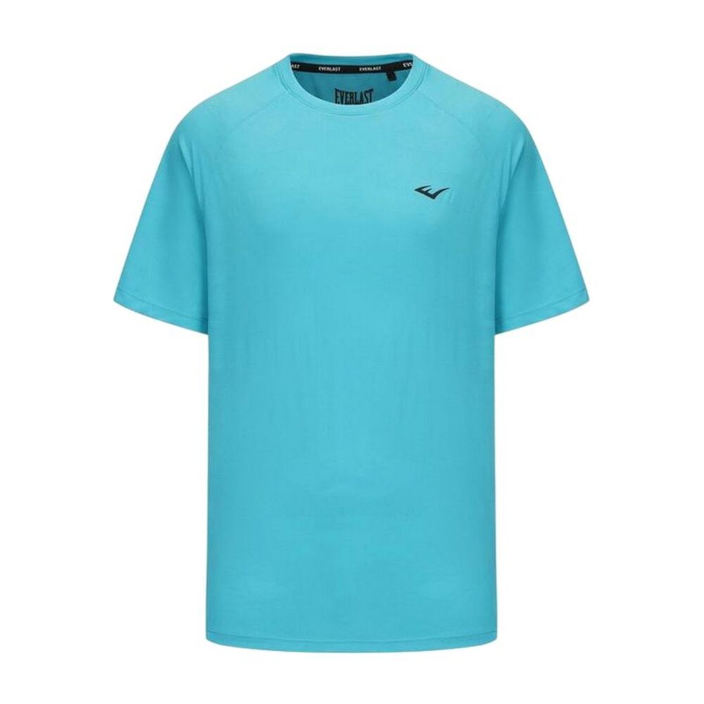 Everlast Mens Chest Logo T-Shirt / Aqua Blue